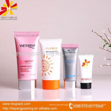 plastic oval shape hand cream packaging tubes